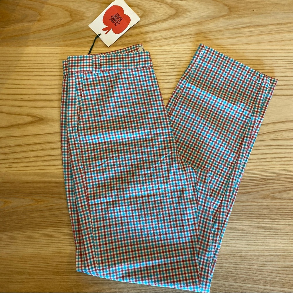NWT BOBO CHOSES check trousers size 1 / small